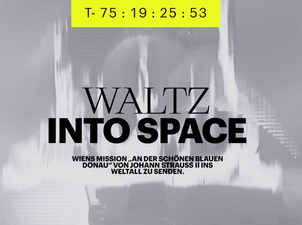 „Waltz into Space“: Ein Musikstück auf der Reise zu den Sternen